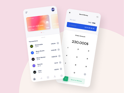 Mobile App first step #Bank app app design bank ui branding card dashboard template design app ui ui ux ui design uiux ux