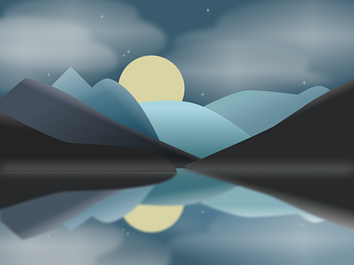 Calm illustration