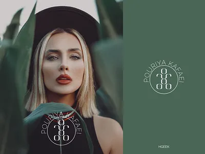 POURIYA KAFAEI abstract design abstract logo abstractmark branding design logo logo design monogram logo typography vector