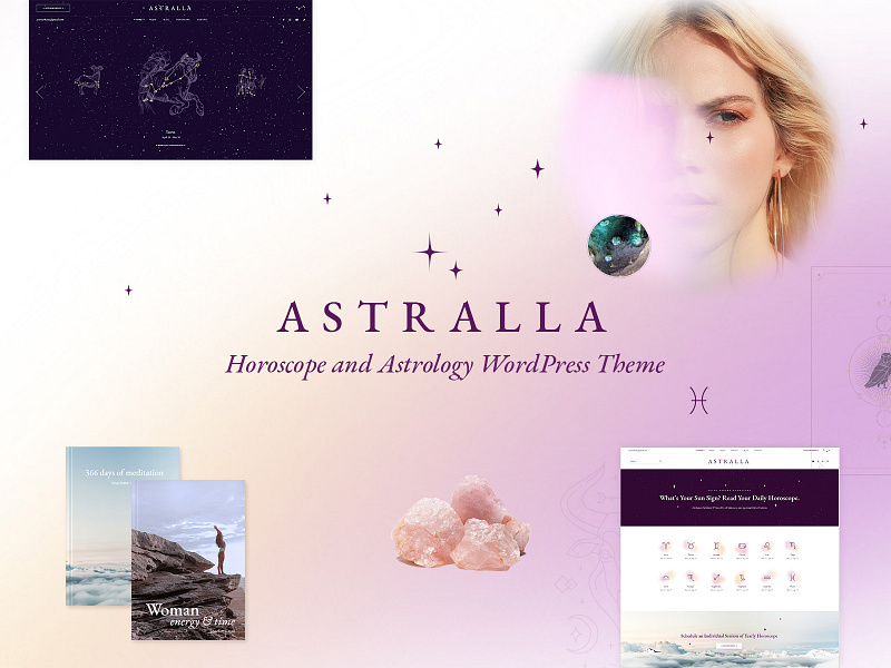 Astralla - Horoscope and Astrology Theme