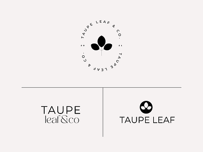 TAUPE LEAF & CO | Branding Design