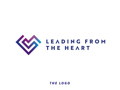 Leading from the heart - branding branding car clean colors conference design gradient graphic design logo minimalist printing prints simple speaker style talk ui web web design website