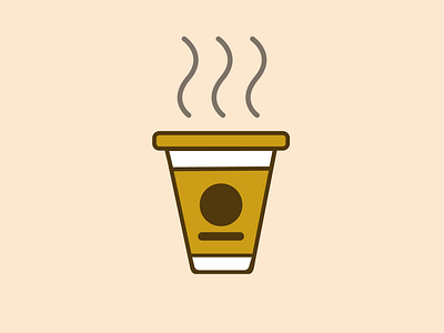 Let's have a Cup of Coffee 2d cup 2d illustration coffee cup design flat illustration