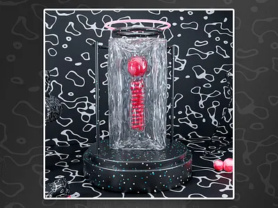 I - 36 days of type 36daysoftyp 36daysoftype09 3dtype 3dtypeinspiration 3dtypography abstractpack abstractshapes abstracttypography artoftype blender blendercommunity thedailytype thedesignfix typedesign typegang typography