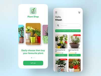 Plant UI Design 2021 concept coronavirus design figma trend ui uiux uiuxdesign uiuxdesigner ux uxui vector