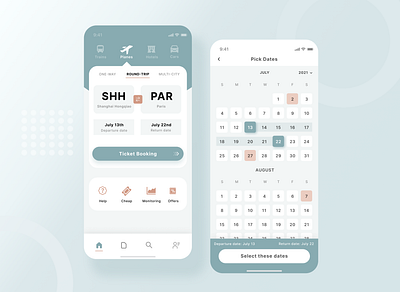 Date Picker app art blue branding date datepicker design flat graphic design minimal picker ui ux