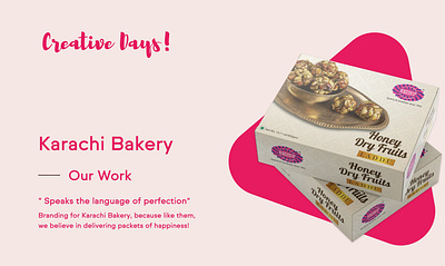 Karachi Bakery branding design logo minimal package packagedesign packaging packaging design