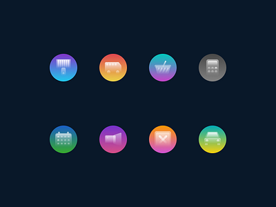Glassy Icons Pack #4 design figma figmaicons glass icons glassmorphism gradient graphic design icon icondesign icons illustration linear sketch soft icons ui vector
