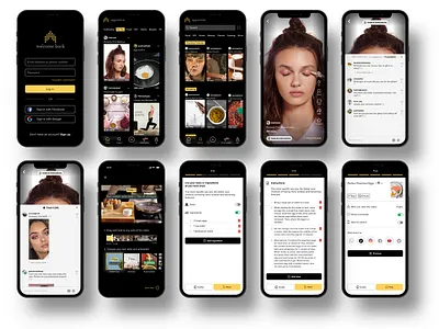 Apprentice - A concept social media app dedicated to how-to's concept social media design uidesign ux ui uxdesign