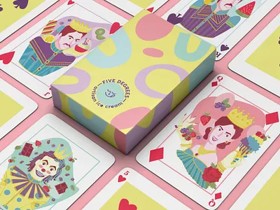 Card deck Illustration design carddeckdesign carddesign cardsdeck colorful design illustration illustrator playingcards