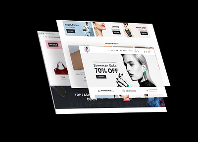 Fashion eCommerce Store Design and Development ecommerce shopify shopify store uiux website design wordpress