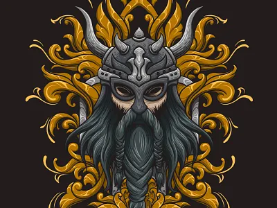 Harald Hardrada animal apparel branding clothing design graphic design illustration king knight logo superhero vector viking vintage warrior