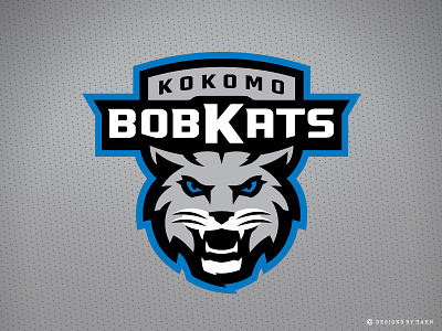 Kokomo BobKats Primary Logo bobcats bobkats logo sports logo team logo wildcats