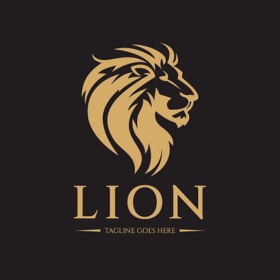 Lion Logo beast brand crown defense football forest icon lion lion head lion king lion logo vector