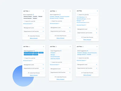 Filters Smart Suggestions - Experimental add add filter apollo crm filter filter by filter panel filter sidebar filter ui filtering filters hubspot outreach sales salesforce smart suggestion sort by sorting suggestions zoominfo