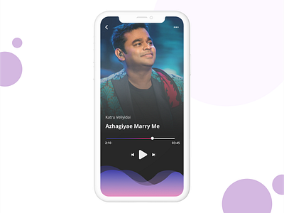 Music Player UI app design application minimal mobile app mobile app design mobile design mobile ui mobileui mobileuidesign uidesign mobileux music music app ui ui ux ux