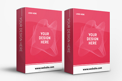 Software Box Mockup psd psd mockup template