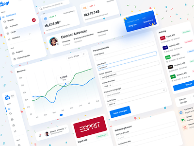 Seller Dashboard best 2021 blue color client project component dashboard app dashboard design dashboard template dashboard ui figma component graident input forms profile dashboard seller dashboard sidebar design ui ui graph uidesign uikit uiux varient