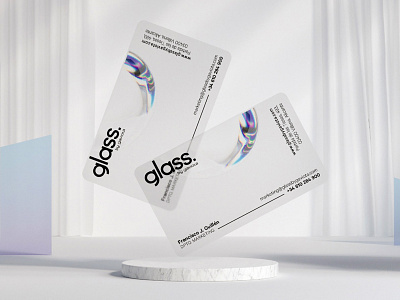 Branding corporative - Glass by Gaviota brand brand identity branding card catalog corporative design letter logo logo design logotype magazine manual pencil poster