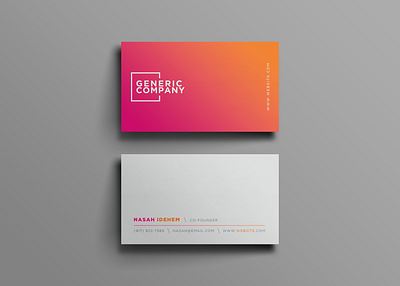 Classic Business Cards branding businesscard design design template designs illustration logo menu design template
