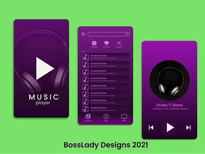MusicPlayer Day 9 daily 100 challenge dailyuichallenge design figmadesign