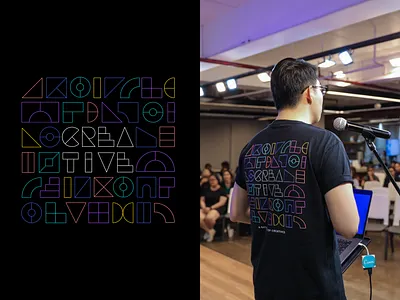 Creative Lab Shirt Design canva creative design illustration line art shapes shirt shirt design