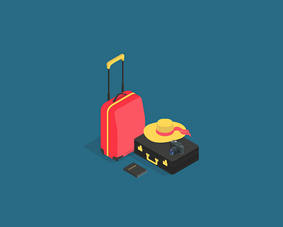 Travel Pack design expedition illustration travel vector