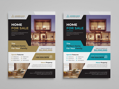 Real Estate Flyer advertisement advertising agency agent commercial flyer home house leaflet marketing mortgage newspaper open poster professional property real estate real estate flyer