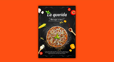 Pizza - Poster composition photoshop pizza poster poster design