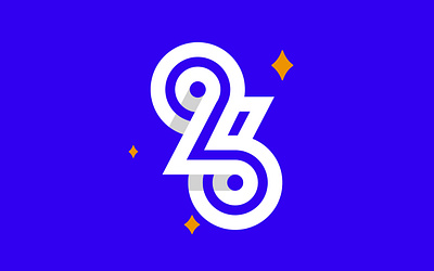 n.26 Logo brand identity branding design graphic graphic design illustration logo logoline logotype number ui vector