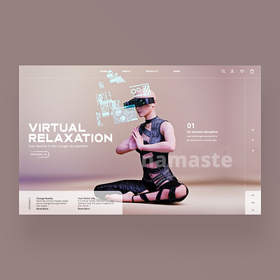 Virtual Reality Ui Design Concept design daily design inspiration graphic design photography ui ui design ux ux design web design web designer