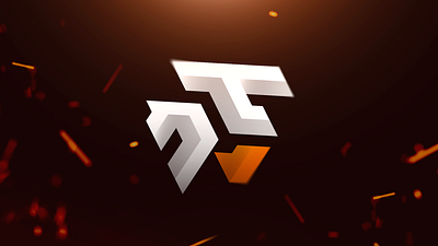 FNST Lettermark Esports Logo Design esports fnst gaming initial lettermark