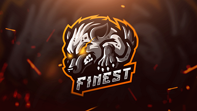 Hyena Gaming Mascot Logo Design - Finest battle royale character csgo esport esports fortnite gaming graphic design hyena logo logo design mascot mascot logo pubg