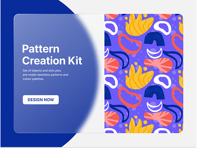 Pattern Creation Kit colorful design kit pattern ui