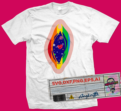 LGBTQ pussy lgbtq pussy space svg vector yoni