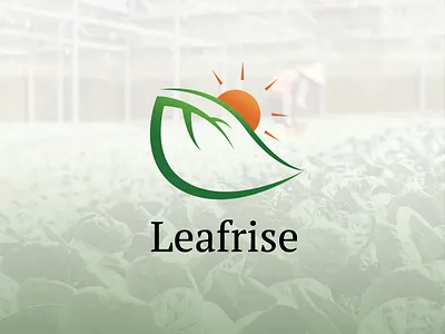 logo leafrise illustration logo logodesign logos logotype