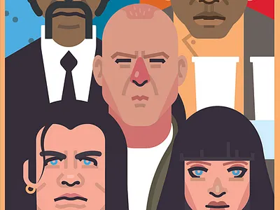 Pulp Fiction 90s classic crime film history los angeles movie retro samuel l jackson soundtrack tarantino