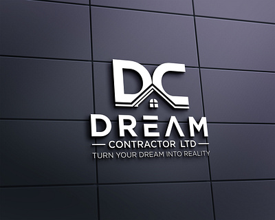 Dream Contractor LTD Logo Design branding business logo design graphic design logo logo design