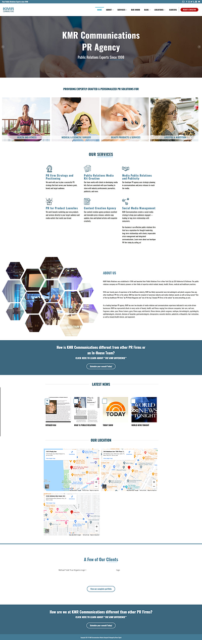 KMR Communications oxygen oxygen builder website website builder website design
