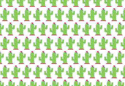 Cactus Pattern cacti cactus design green pattern plants