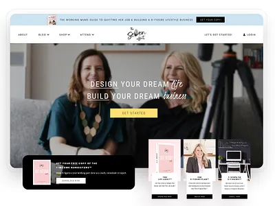 The 7 Effect: Website Design business coach ebook lifestyle website design