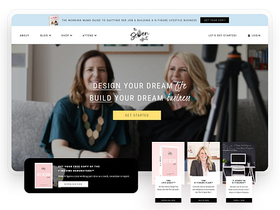The 7 Effect: Website Design business ebook lifestyle website design