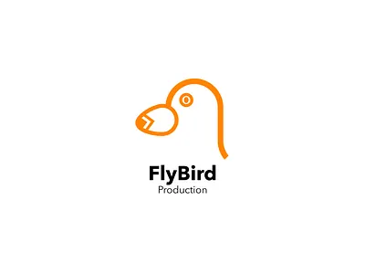FlyBird Production branding creative design digital idendity illustrator logo logodesign logotype minimal