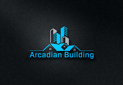 Arcadian Building branding business logo design logo