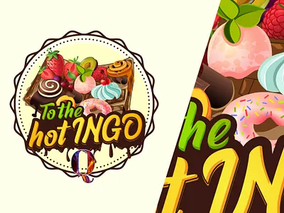 Bakery illustrative logo bakery logo design logo design branding