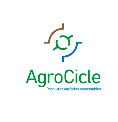 agrocicle agronomy design green icon logo nature sustainability