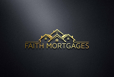 Faith Mortgages Logo Design branding business logo design graphic design logo