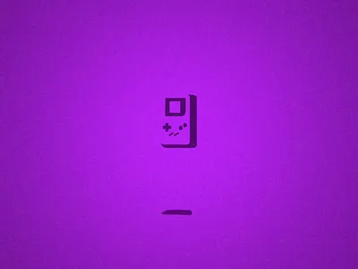 Gameboy icon morph - Rive animation design gaming graphic design illustration motion graphics ui