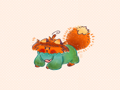 Angry Elle angry character design character development cute digital painting doodle illustration kawaii oc original art original character picture book