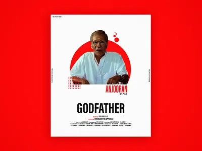 Character Poster Design - 1 adobe photoshop characterdesign creative design filmposter godfather malayalamfilm poster visual art visual design